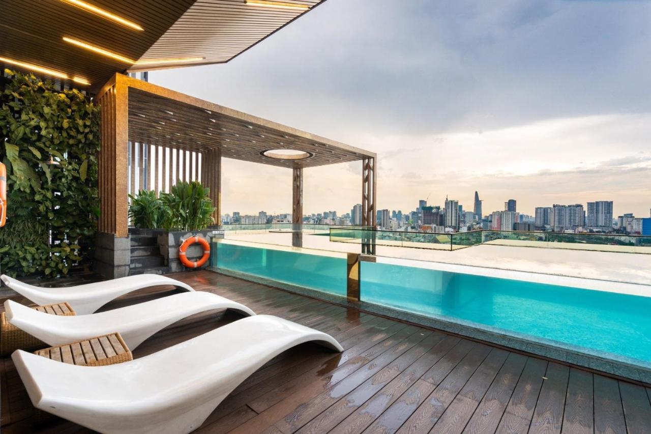 Luxury D1Mension In District 1 Freepoolsaunagym Ho Chi Minh City Bagian luar foto