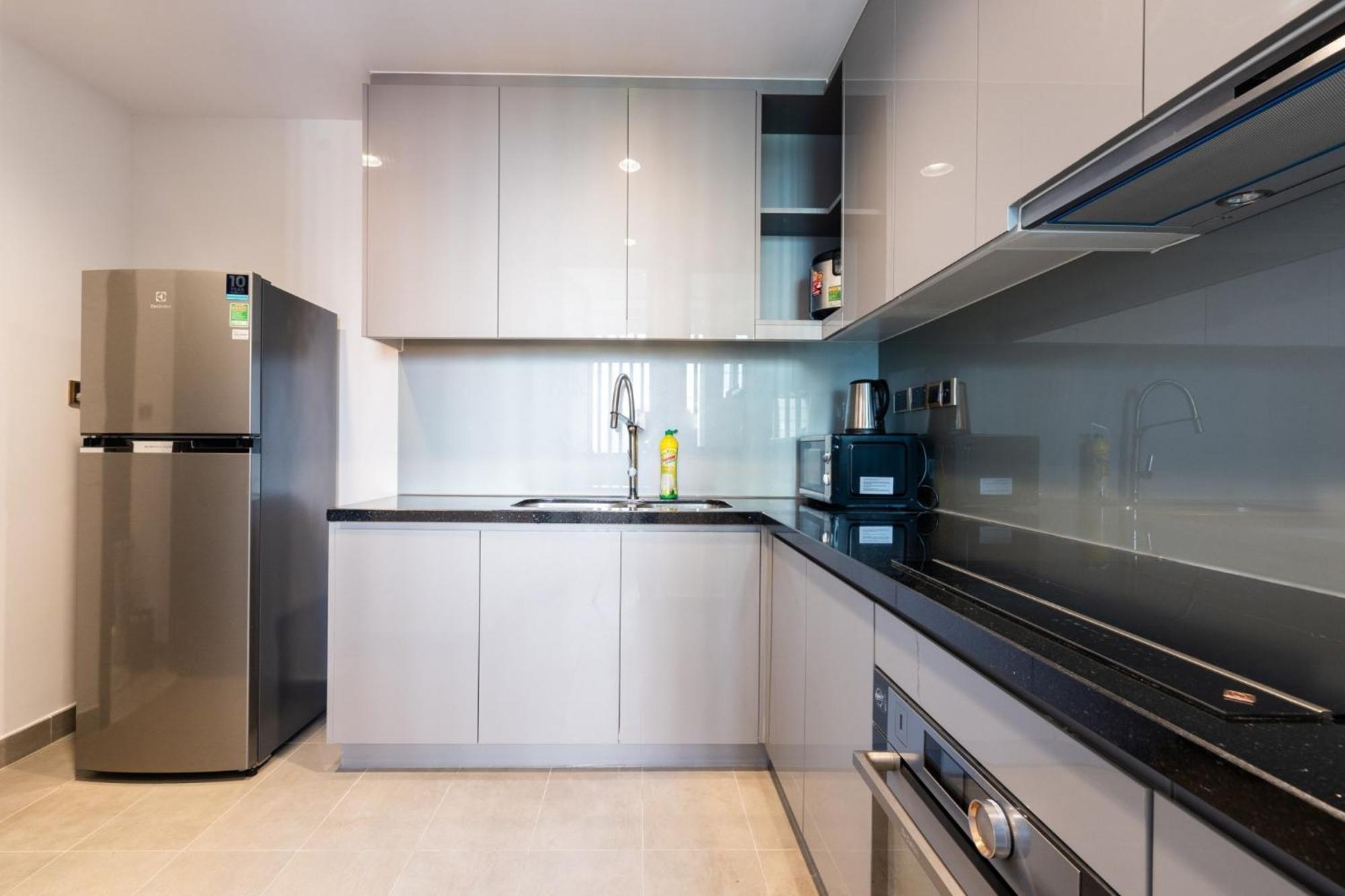 Luxury D1Mension In District 1 Freepoolsaunagym Ho Chi Minh City Bagian luar foto